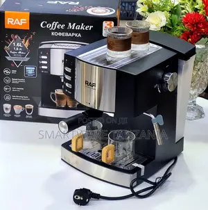 Raf Espresso Coffee Maker 1.6l With Professional Steam Wand
