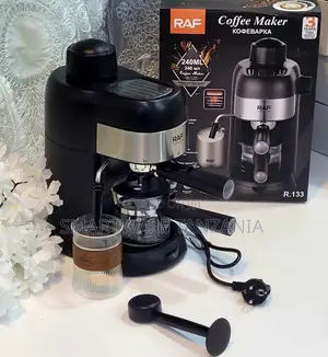 Raf 240ml Espresso Machine With Milk Frother Model R.133