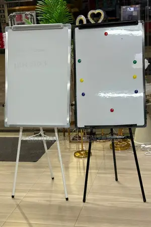 Professional Flipchart Easel With Magnetic Whiteboard 60x90cm