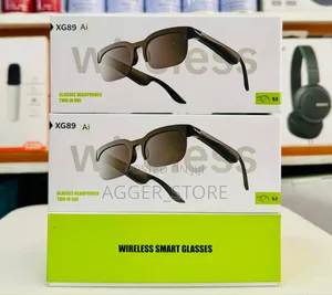 Wireless Smartglasses Xg89 Ai Wit Air Conduction Bluetooth Earphones