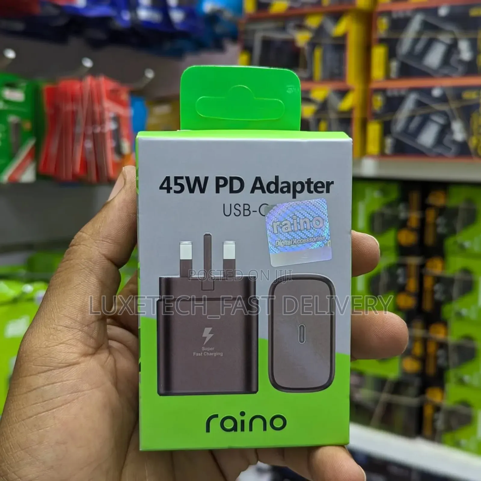 Raino 45w Pd Adapter Usb-C Super Fast Charging