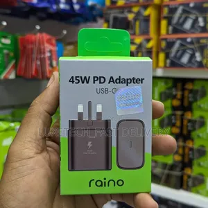 Raino 45w Pd Adapter Usb-C Super Fast Charging