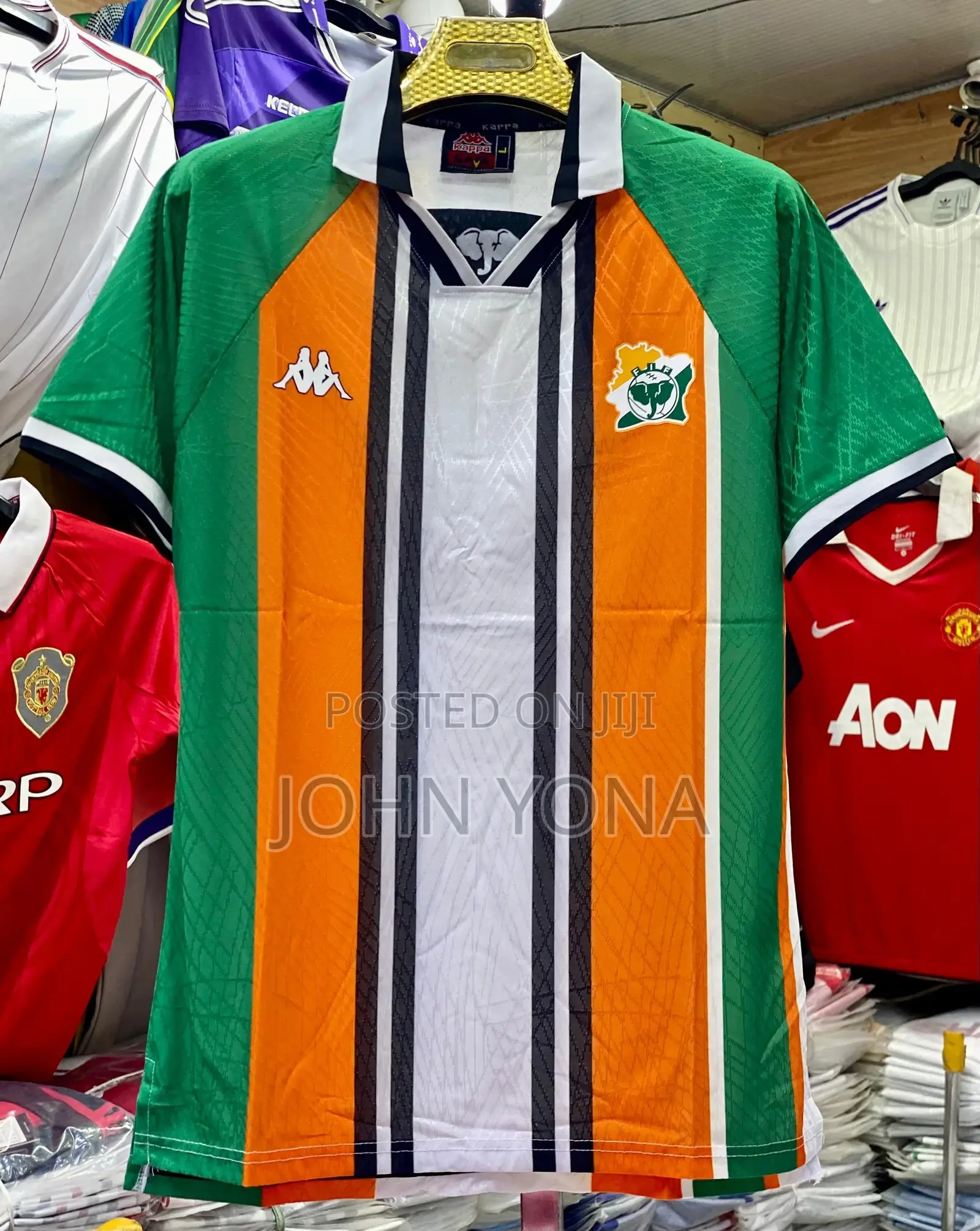 Ivory Coast Home Shirt 2000-22