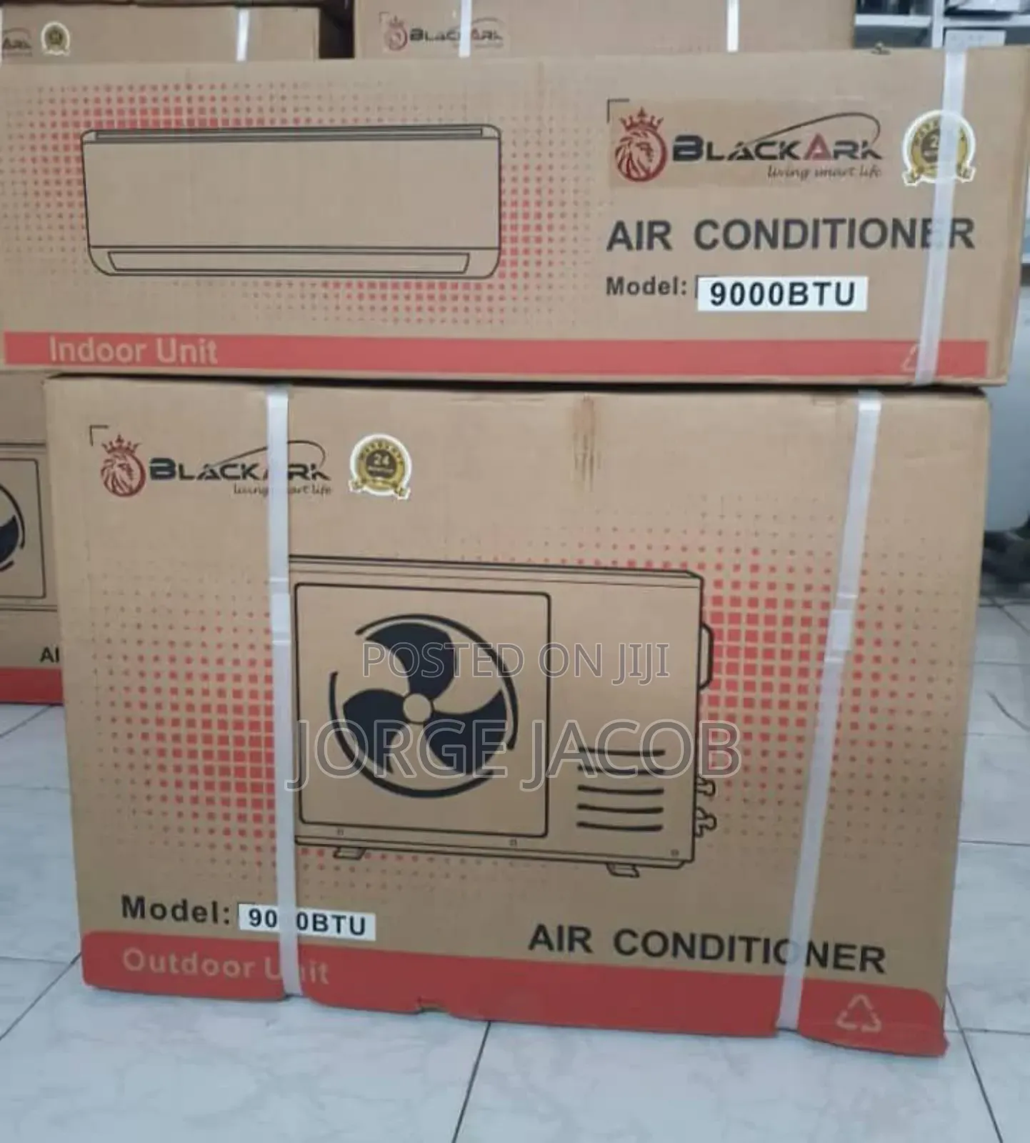 Blackark 9000 Btu Air Conditioner Unit.