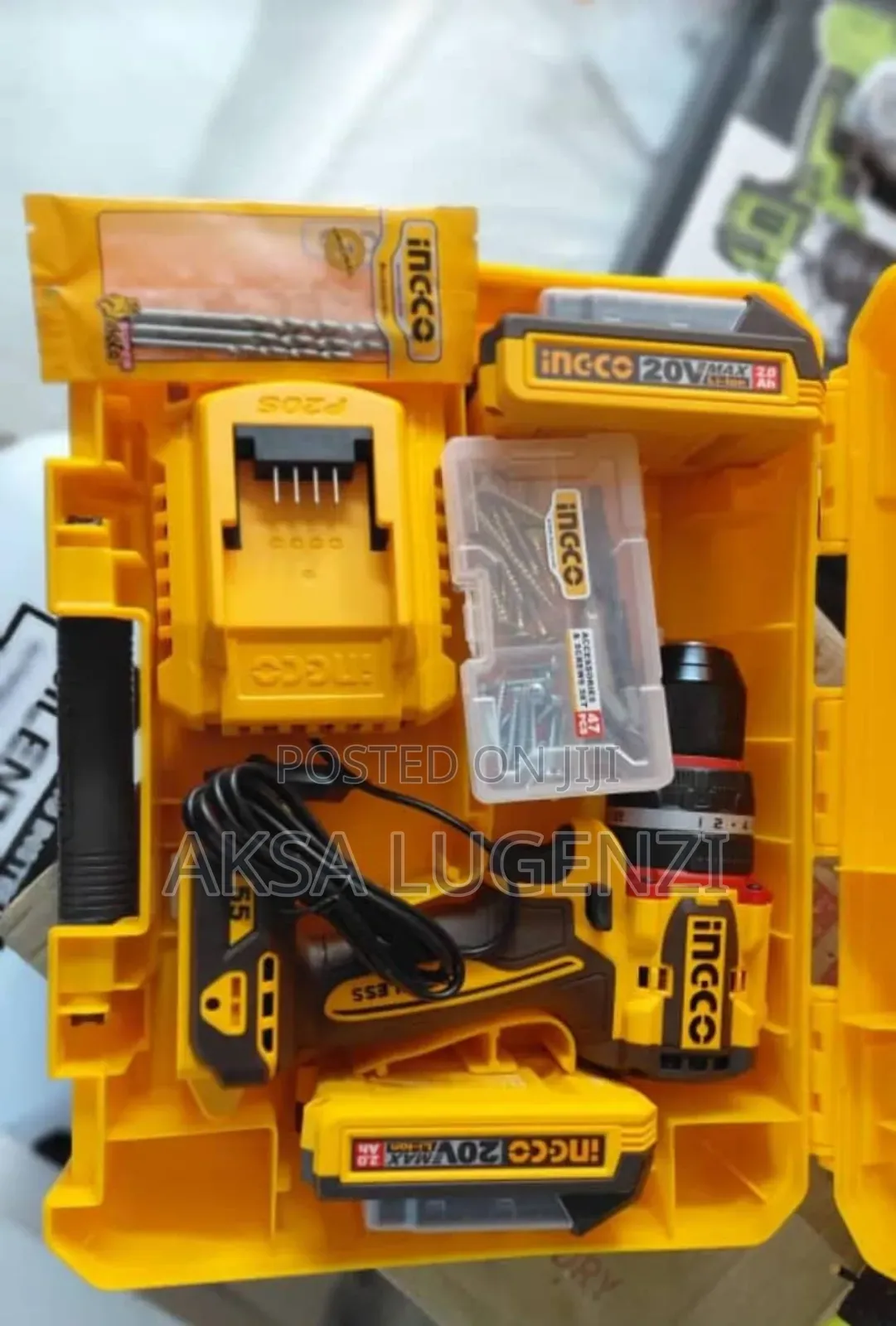 Ingco Cordless Drill 20v Brand New