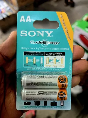 Sony Rechargeable Batteries Aa 4600mah