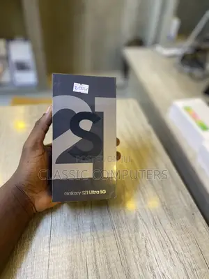 New Samsung Galaxy S21 Ultra 5G 128 GB Black