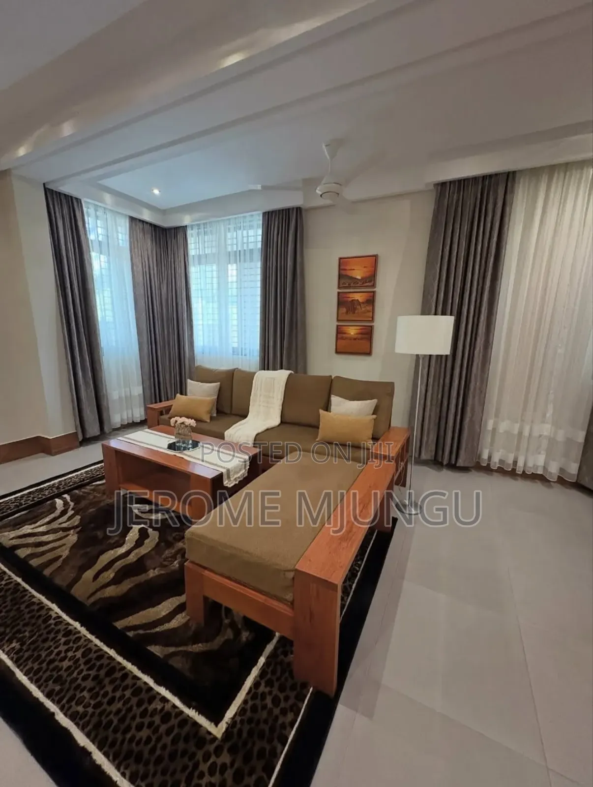 Furnished 1bdrm Apartment in Mikocheni for rent