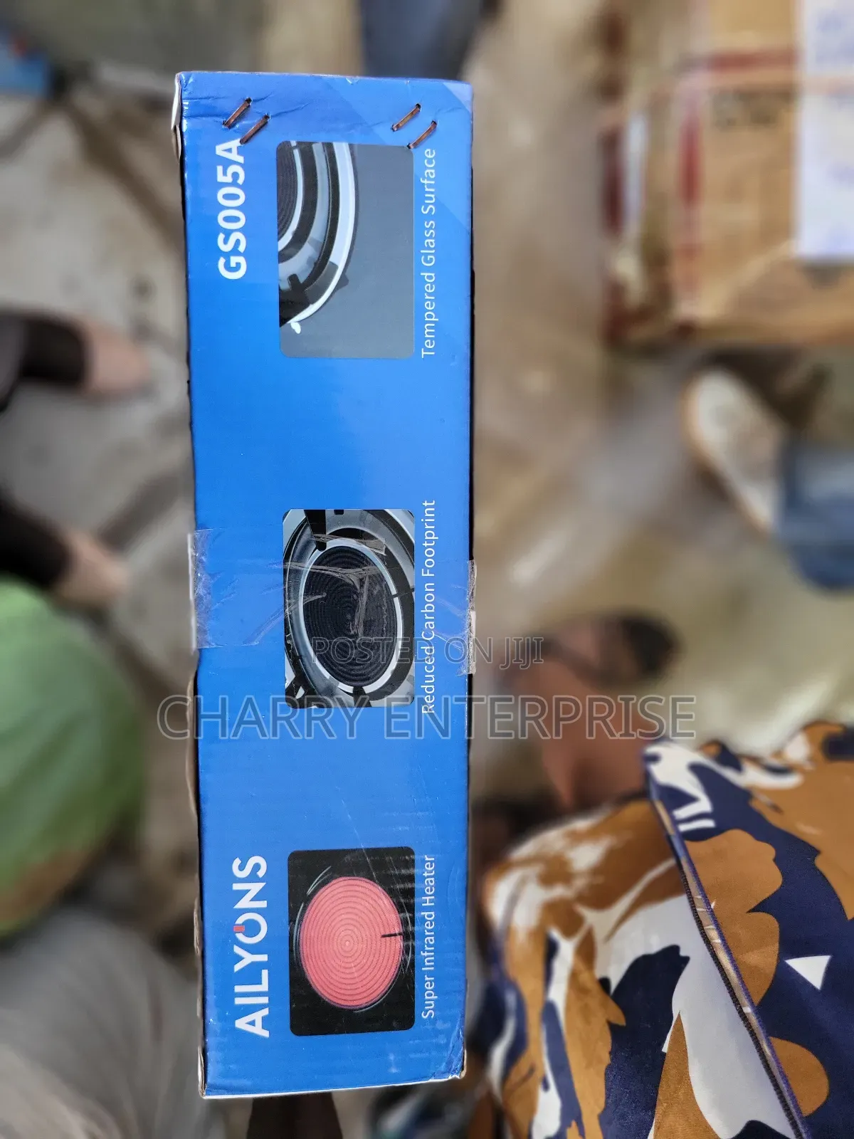 Ailyons Gas Cooker / Stove Plate 2 Auto Ignition Jiko La Gesi La Wavu