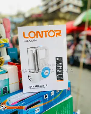 Lontor Ctl-ol164 Rechargeable Camping Lantern Set Solar Powered