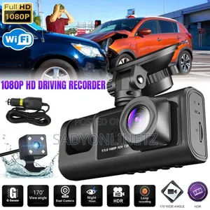 Car Dash Camera 3lens