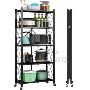 Foldable Storage Rack/Shelves 5layers