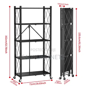 Foldable Storage Rack/Shelves 5layers