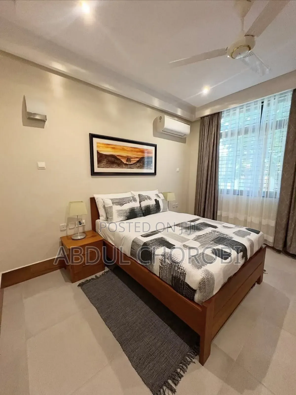 Furnished 1bdrm Apartment in Mikocheni for rent