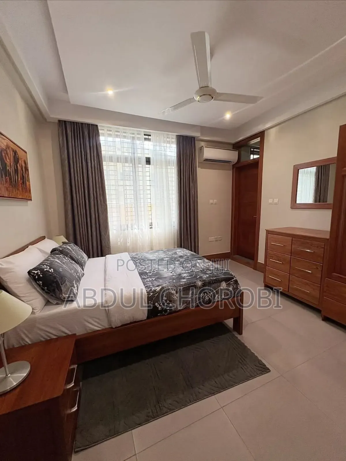 Furnished 1bdrm Apartment in Mikocheni for rent