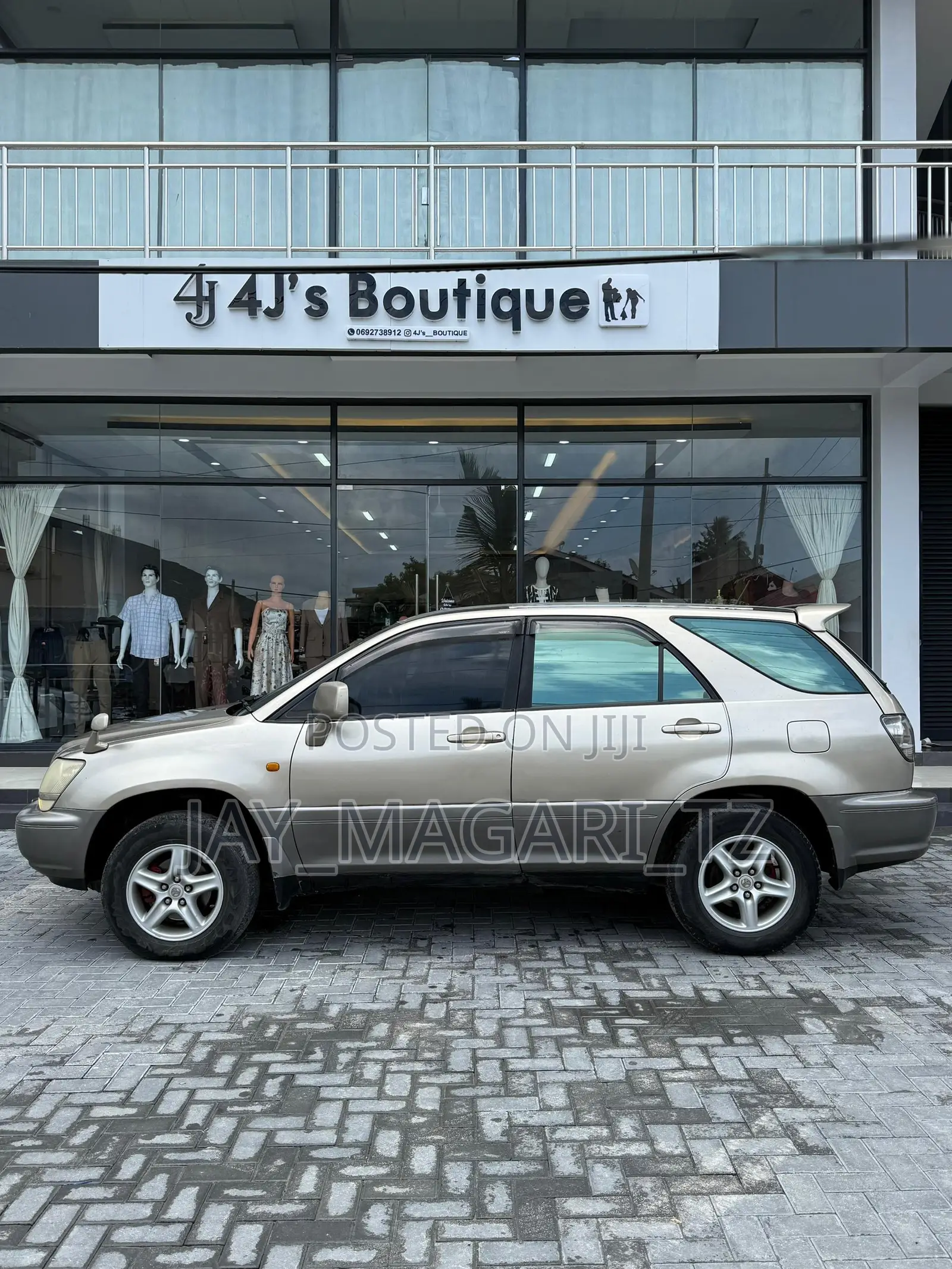 Toyota Harrier 2003 Beige
