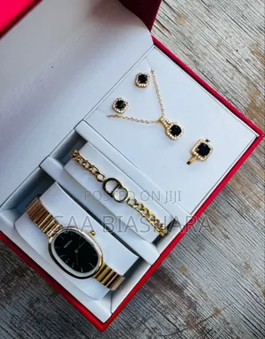 Ladies Set Special for Christmas Maidu Gold and Black