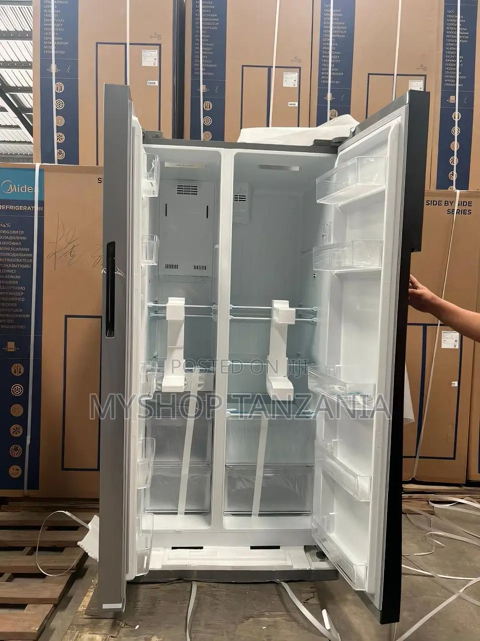 Midea Refrigerator Side by Side 430l New Model Original