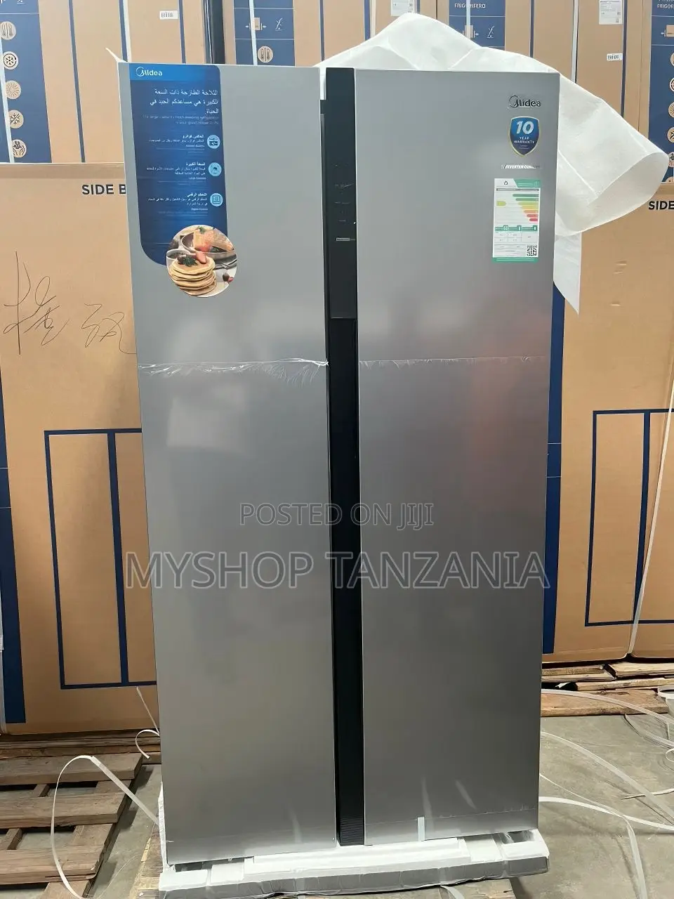 Midea Refrigerator Side by Side 430l New Model Original