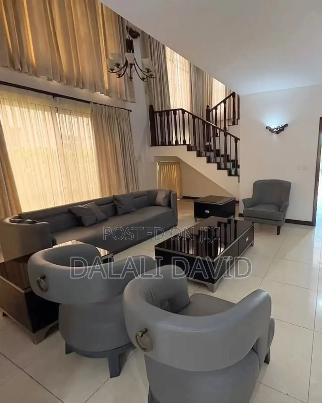 Furnished 5bdrm Villa in Masaki for rent