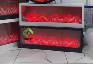 Flame Led Fireplace 
Inatumia Battery/ Umeme
45cm