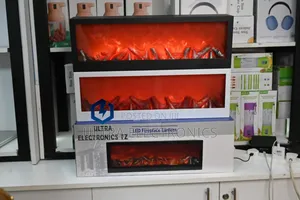 Flame Led Fireplace 
Inatumia Battery/ Umeme
45cm