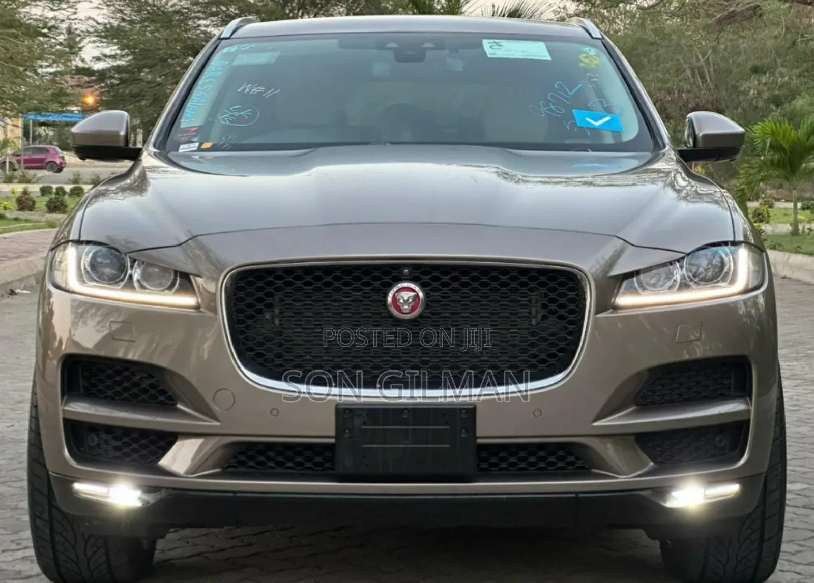 Jaguar F-Pace 2017 Gold