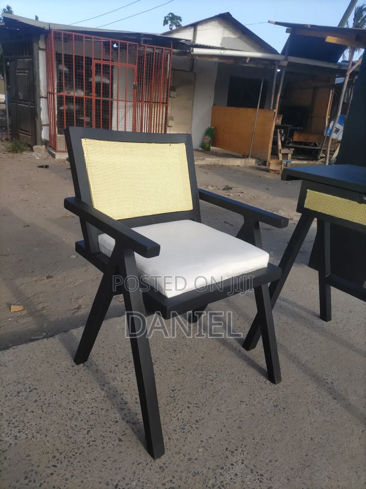 Home Office Table and Chair Black Color
