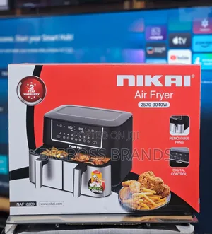 Nikai Air Fryer 8.4 Liters Digital Control 3000w