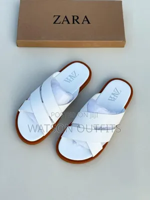 Sandals or Sendo Original or Org Za Zara Za Leather Materials