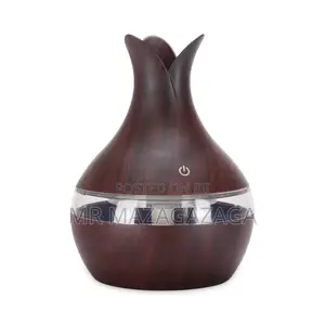 Wood-Grain Essential Oil Diffuser and Humidifier.