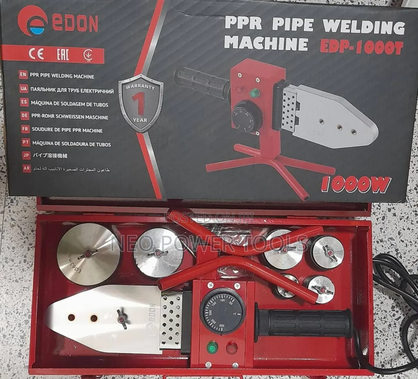 PPR Machine Edp-1000t