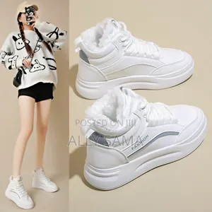 Women's Shoes Fashion White Inside Fur