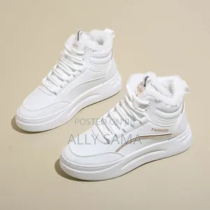 Women's Shoes Fashion White Inside Fur