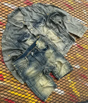 Full Jeans Coats Short Men's Classic