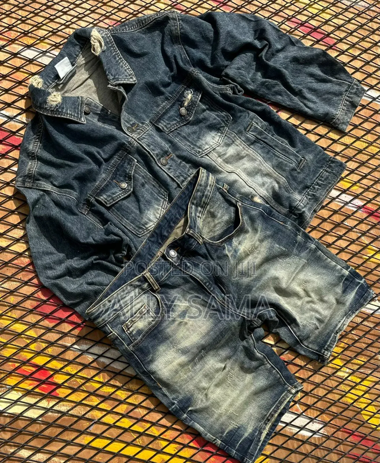 Full Jeans Coats Short Men's Classic