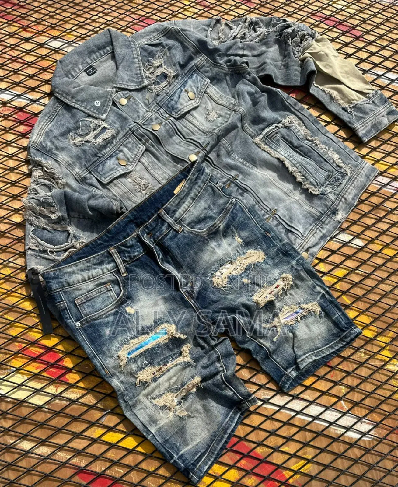 Full Jeans Coats Short Men's Classic
