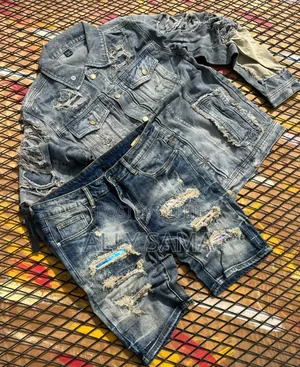 Full Jeans Coats Short Men's Classic