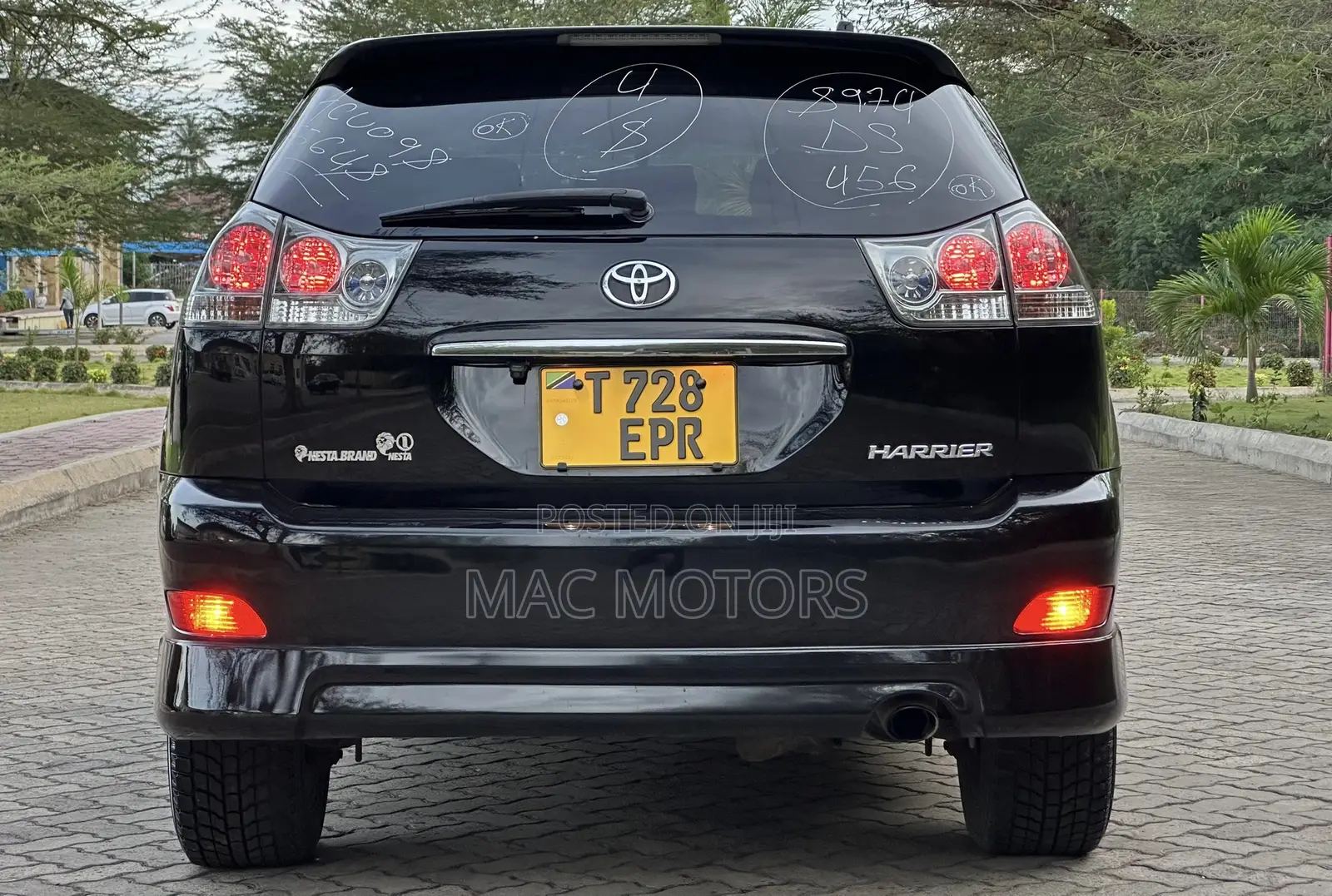 Toyota Harrier 2.4 2008 Black