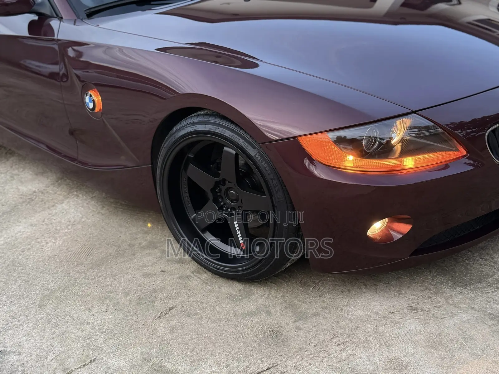 BMW Z4 Roadster 2.2i Automatic 2004 Burgundy