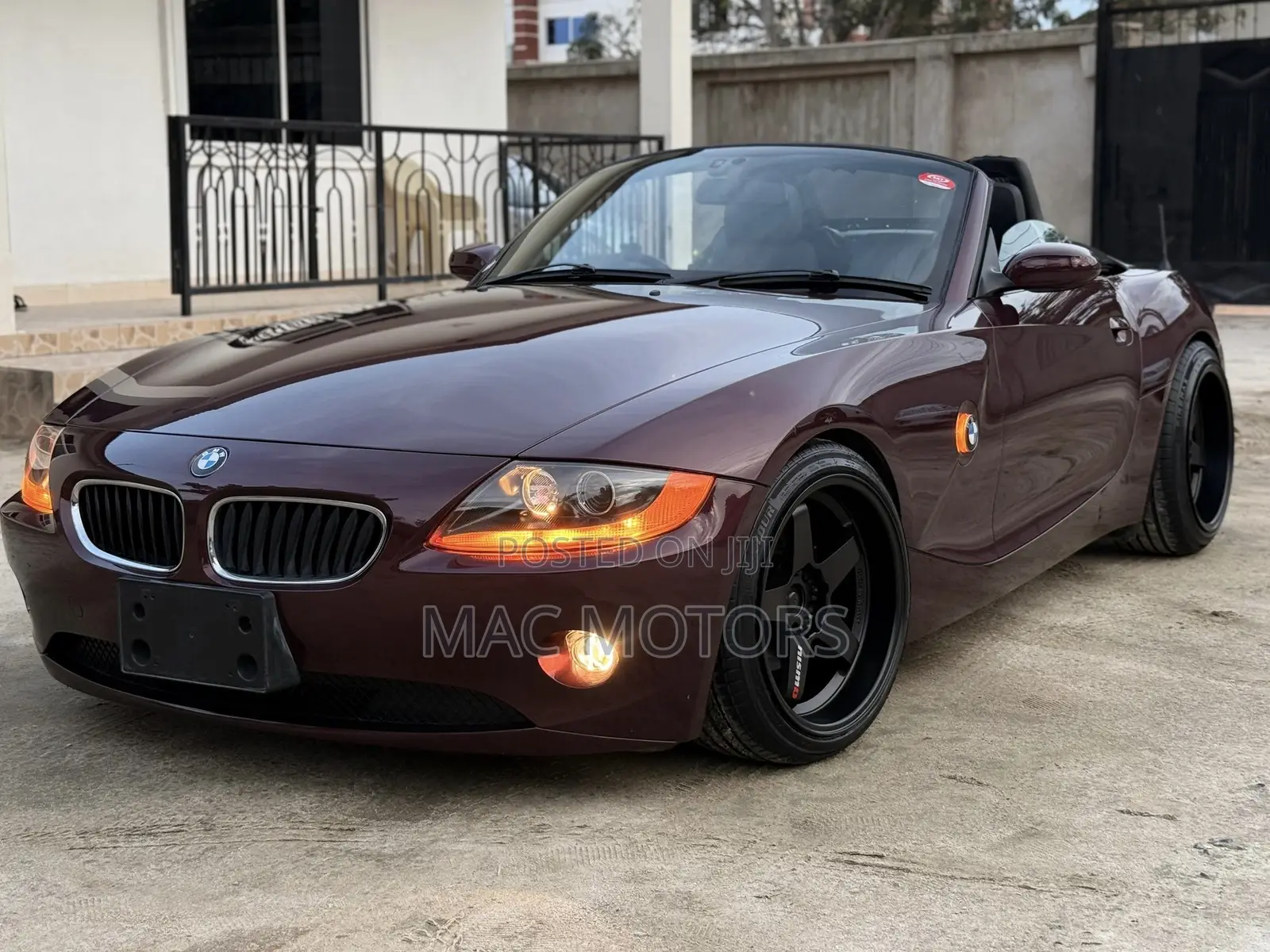 BMW Z4 Roadster 2.2i Automatic 2004 Burgundy