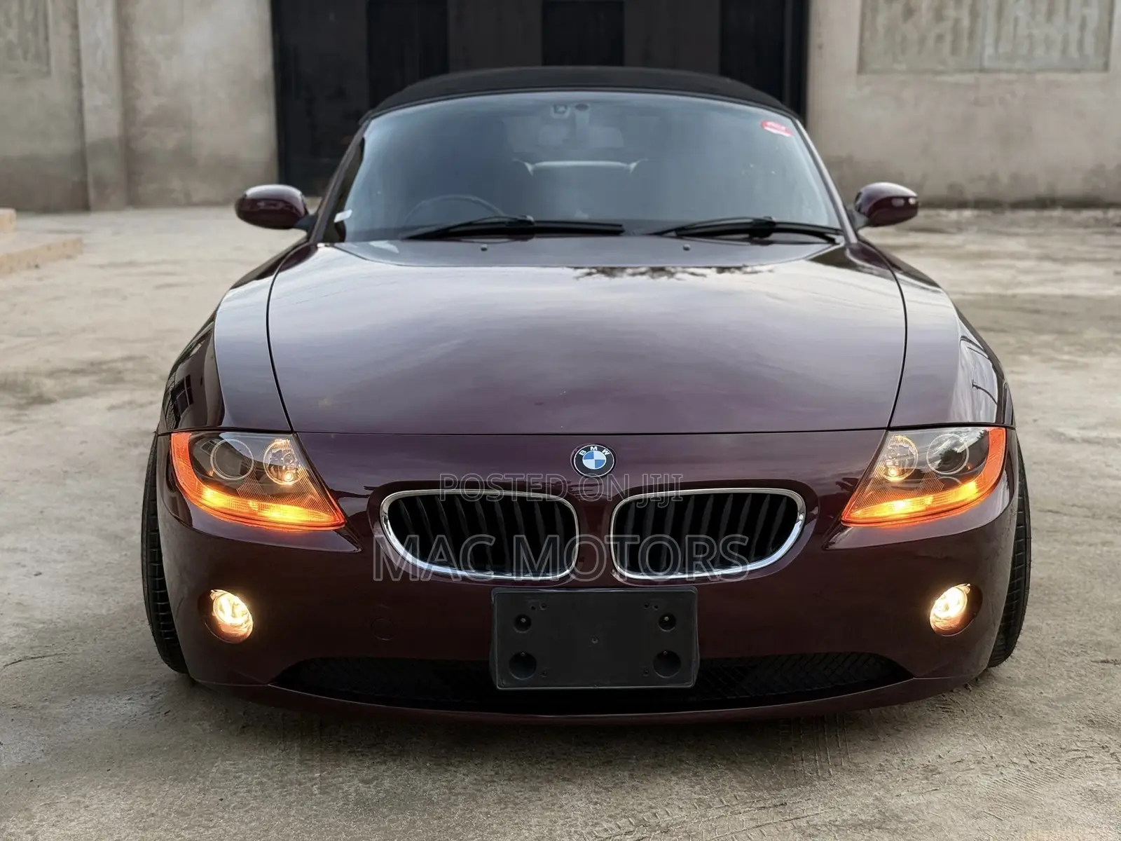 BMW Z4 Roadster 2.2i Automatic 2004 Burgundy