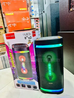 Kolav-M2854 Rechargeable Bluetooth Speaker With 1 Wireless Mic