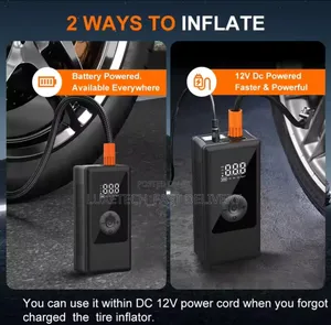 Portable Tire Inflator 150 Psi – Digital Cordless Air Compressor