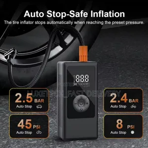 Portable Tire Inflator 150 Psi – Digital Cordless Air Compressor