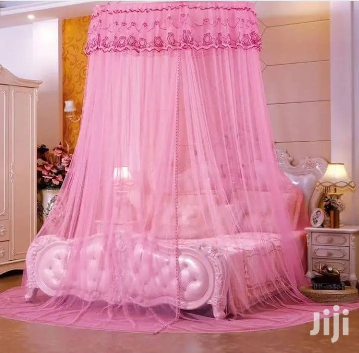 Mosquito Net Round Pink Color