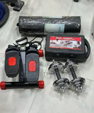 Combination Set 5: Mini Stepper + 20kg Adjustable Dumbbells + Yoga Mat