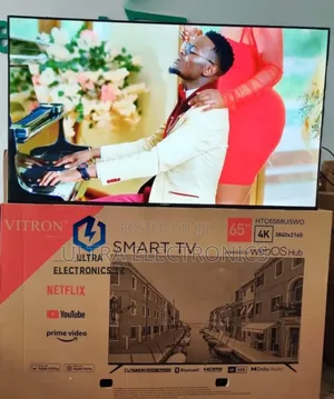 Vitron Frameless Smart Tv 65 Inch With Bluetooth Yenye Ubora