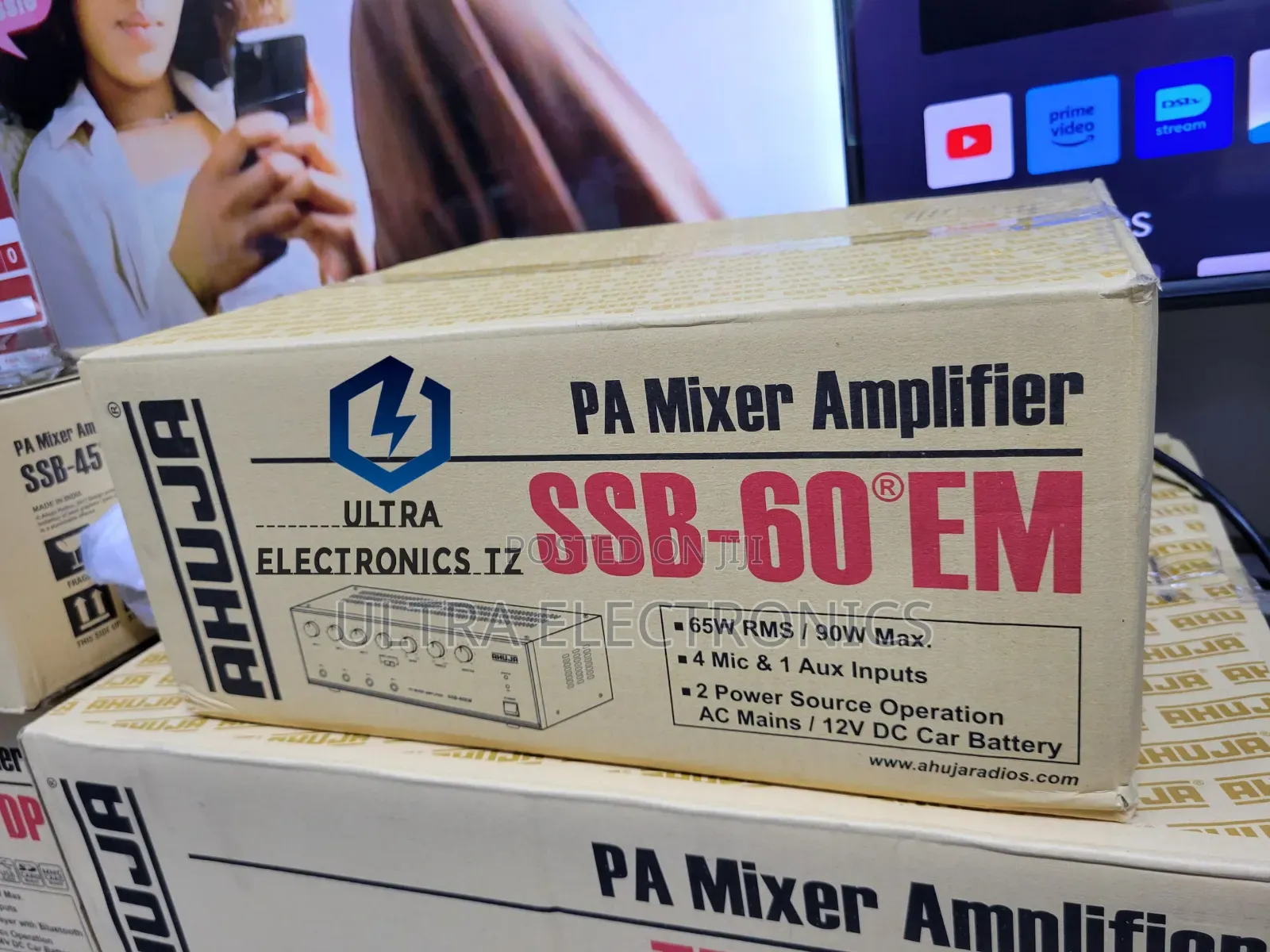 Ahuja Pa Mixer Amplifier SSB 60 Em 90 Watts