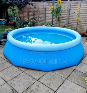 Bestway Blue Round Swimming Pool 305cm+Filter Pump